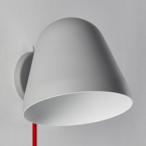 Nyta Tilt Wall rövid falilámpa kábel piros