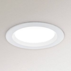 szabály. LED beép. lámpa Spock Ø 9 cm fehér