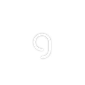 Artemide Alphabet of Light Wand kis g betű