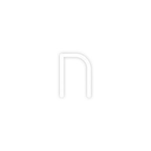 Artemide Alphabet of Light Wand nagy N betű