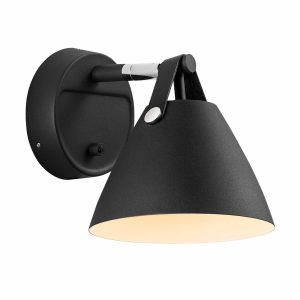 Fali lámpa Strap bőrszíjjal