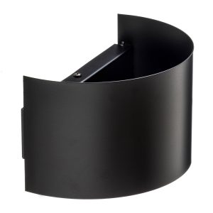 Fold fali lámpa ívelt búrával