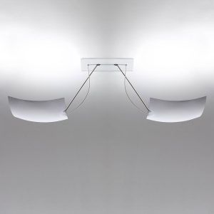 Ingo Maurer 2x18x18 LED mennyezeti lámpa