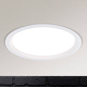 LED beép. lámpa Spock szabály. Ø 17 cm fehér