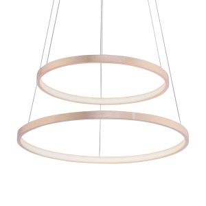 LED függő lámpa Circle gold arany