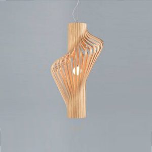 Northern Diva - designer függő lámpa tölgy