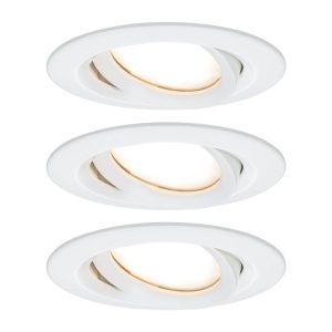 Paulmann Nova Plus 3 LED-spot kerek fehér