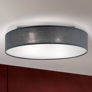 mennyezeti lámpa Ufo vászon ernyővel