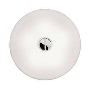 FLOS Button - egyszerű fali lámpa IP44