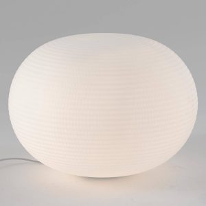 Fontana Arte Bianca - üveg asztali lámpa 50 cm