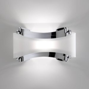 Ionica LED fali lámpa üvegpanellel