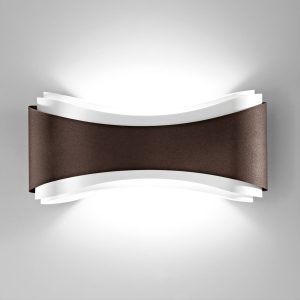 LED fali lámpa Ionica acélból