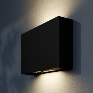 LED kültéri fali lámpa Isalie s.szürke színben