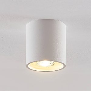 Lindby Parvin alumínium downlight