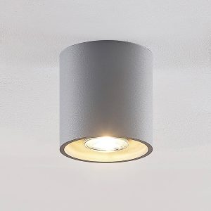 Lindby Parvin alumínium downlight