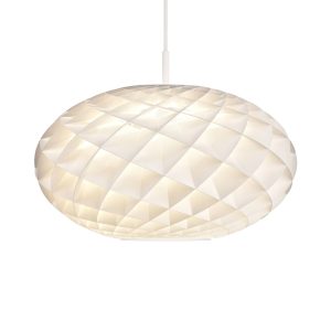 Louis Poulsen Patera Ovális E27 fehér Ø 50 cm