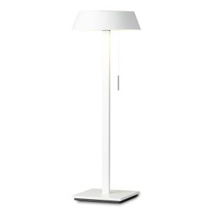 OLIGO Glance LED asztali lámpa fehér matt
