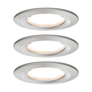 Paulmann Nova Coin LED-spot 3 db ker. szab. vas