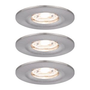 Paulmann Nova mini sülly. spot 3 db-os IP44 vas