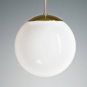 TECNOLUMEN HL 99 függő lámpa 40 cm sárgaréz