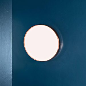 FLOS Clara - LED fali lámpa réz gyűrűvel