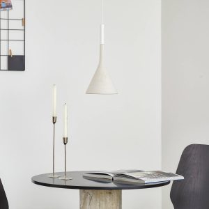 Foscarini Aplomb függő lámpa GU10 beton fehér