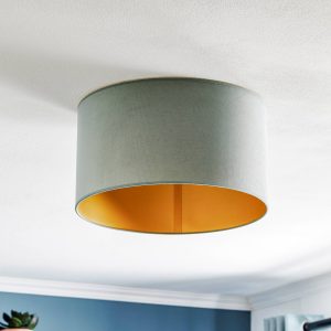 Golden Roller mennyezeti lámpa Ø40cm menta/arany