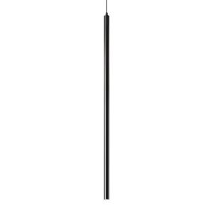 Ideal Lux Ultrathin d100 függő lámpa fekete 3000 K