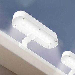 LED ereszcsatorna világítás napelemes 2db-os szett
