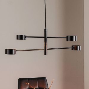 LED fali lámpa Clyde négy izzós