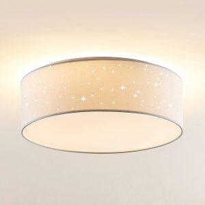 Lindby Ellamina LED mennyezeti lámpa 40 cm fehér