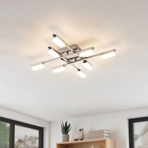 Lindby Mally LED mennyezeti lámpa króm