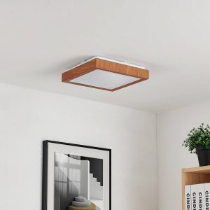 Lindby Vaino LED mennyezeti lámpa szögletes 27 cm