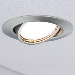 Paulmann Base LED beép. spot 3 fok.-szabály. vas