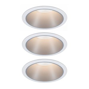 Paulmann Cole LED-spot ezüst-fehér 3 db-os készl.