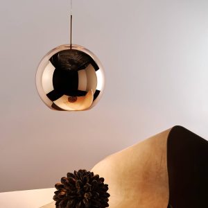 Tom Dixon Copper Round függőlámpa Ø 25 cm réz