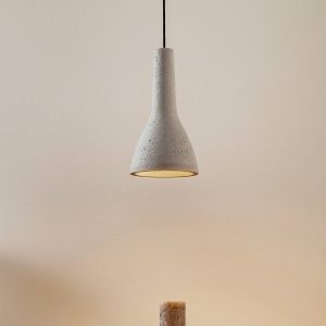 Cona függő lámpa betonból
