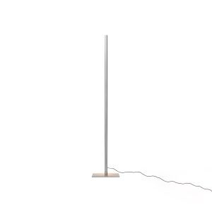 LED álló világítás Lineal 180 cm magas nikkel matt