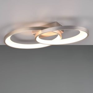 LED mennyezeti világítás Malaga 2 gyűrűvel