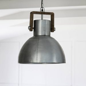 PR Home Ashby Single lógó lámpa Ø 29 cm ezüst
