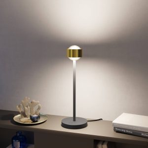 Puk! 80 Eye Table LED lencsék sárgaréz/fekete
