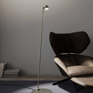 Puk! 80 Floor LED átlátszó/matt lencsék nikkel
