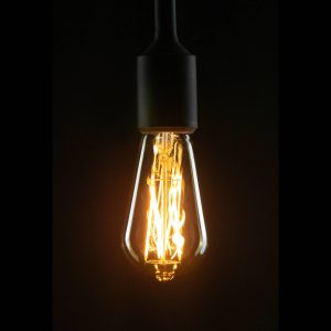 SEGULA LED E27 ST64 5W 2200K arany/arany dim.