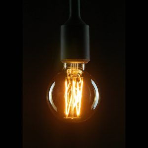 SEGULA LED gömb izzó E27 G80 5W 2200K arany dim.