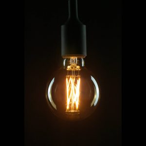 SEGULA LED gömb izzó E27 G95 5W 2200K arany dim.