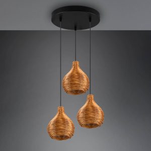 Sprout függőlámpa rattan