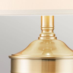 Textil asztali világítás Dennison 1 szálcsiszolt