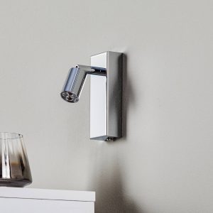 5 W-os LED fali spot Karen fényezett króm színben