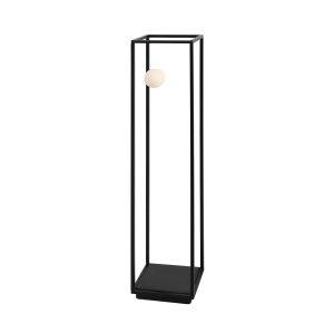 Karman Abachina LED állólámpa 1-izzós 103cm fekete