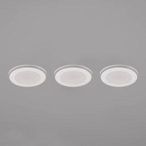 LED downlight Argus RGBW remote 3-as fehér